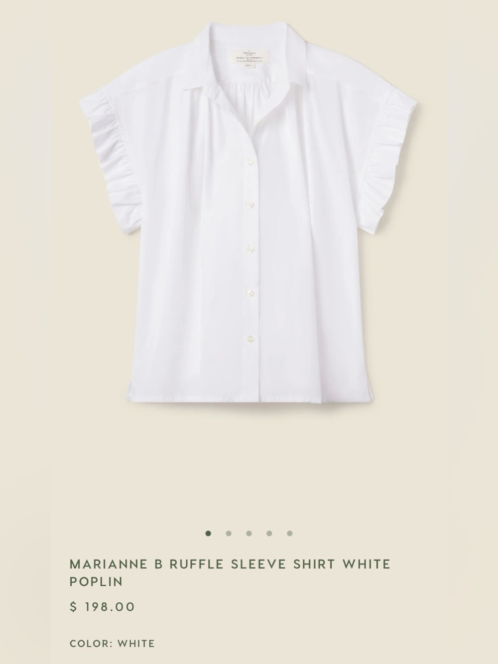 Trovata Marianne B poplin shirt - Picture 5 of 5